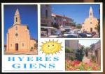CPM 83 HYERES GIENS Multi vues