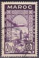 Timbre PA oblitr n 88(Yvert) Maroc 1952 - Vue de Fs