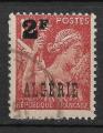 ALGERIE - 1945/47 - Yt n 233 - Ob - Type Iris 2F sur 1,5F