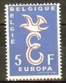 BELGIQUE N1065** (europa 1958) - COTE 8.00 