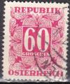AUTRICHE timbre taxe N 238 de 1950 oblitr