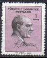 TURQUIE N° 1750 o Y&T 1965 Kemal Atatürk