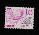 France timbre preoblitr n 148 anne 1977 Signe du Zodiaque : Scorpion