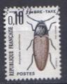 FRANCE 1982 - Timbre TAXE YT T 103 - Insectes  coloptres  Ampdus cinnabarinus
