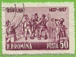 Rumana 1957.- Revolucin de Bobilna. Y&T 1548. Scott 1192. Michel 1681.
