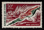 Cte Ivoire 1965 - Y&T 240 - oblitr - oiseau namaqua colombe