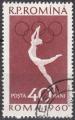 ROUMANIE - 1960 - Yt n 1721 - Ob - Jeux olympiques de Rome ; gymnastique