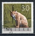 Timbre POLOGNE 1965 Obl N  1484    Faune Mammifres Lynx