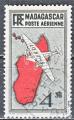 MADAGASCAR PA N 7 de 1935 oblitr