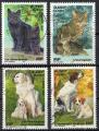 France 1999; Y&T n 3283  3386; srie nature, chats & chiens