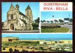 CPM 14 OUISTREAM RIVA BELLA Multi vues Eglise Phare Casino et Plage