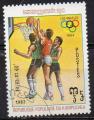 KAMPUCHEA N 368 o Y&T 1983 Jeux Olympique de Los Angeles (Basket Ball)