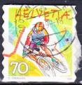 Suisse 1998 YT 1588 Obl Sport cyclisme VTT