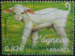 3900 - l'agneau - Oblitr - anne 2006