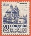 Mjico 1955-56.- Puebla. Y&T 649D. Scott 878. Michel 1012Aax.