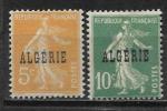 Algrie - 1924 - YT n 7/8  *