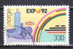 NORVEGE - 1992 - Expo Sville- Yvert 1051 Oblitr 