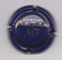 Capsule de Champagne - Nicolas Feuillatte, bleu et or