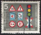 Allemagne - Y.T 340 - Signaux routiers - oblitr - anne 1965