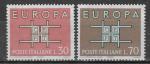 ITALIE N895/896** (europa 1963) - COTE 1.00 