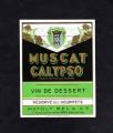 Ancienne tiquette de vin ou d'alcool : Muscat Calypso