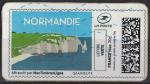 France vignette sur fragment Mon timbre en ligne Falaises de Normandie SU