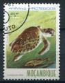 Timbre Rpublique du MOZAMBIQUE 1981  Obl  N 792  Y&T  Reptiles Tortue