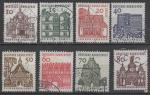 ALLEMAGNE FEDERALE N 322  328 o Y&T 1964-1965 Edifices historiques