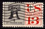 AM18 - P.A. - 1961 - Yvert n 61 -  Cloche de la libert
