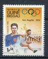 Timbre GUINEE BISSAU  1983  Obl   N 209  Y&T  Pr Olympiques de 1984