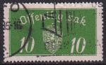 norvege - service n 12 (A)  obliter - 1933/37