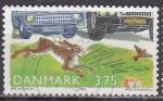 DANEMARK N 1035 de 1992  oblitr 