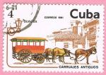 Cuba 1981.- Carruajes. Y&T 2276. Scott 2421. Michel 2570.