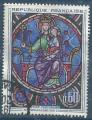YT 1419 - Vitrail de Notre Dame de Paris - Vierge  l'Enfant