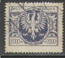 Pologne 1923 Y&T 267    M 181    Sc 169B   Gib 178