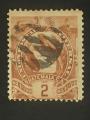 Guatemala 1886 - Y&T 45 obl.