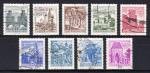 AUTRICHE - Oblitrs - 1957 / 1970 - Lot de 9 timbres 