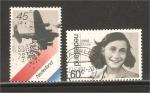 Netherlands - NVPH 1198-1199   WWII / Anne Frank