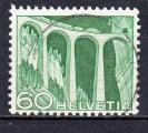 SUISSE - 1949 - Techniques et paysages - Yvert 491  Oblitr