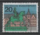 Allemagne - 1964/65 - Yt n 295 - Ob - Capitales des Lnder : Dsseldorf