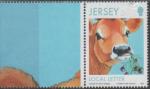 Jersey 2013 - Srie ordinaire: vache jersiaise, tarif lettre locale- YT 1848 **