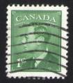 CANADA Oblitr Used Stamp George VI vert 1 cent