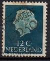 Pays-Bas : Y.T. 600A - Reine Juliana - 12c - oblitr - anne 1953  