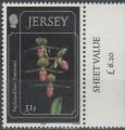 Jersey 1999 - Orchidée/Orchid paphiopedilum Transval - YT 874 / SG 894 **