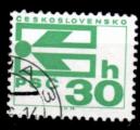 Tchecoslovaquie Yvert N2176 Oblitr 1976 Code postal