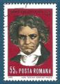 Roumanie N2577 Beethoven oblitr