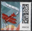 RFA 2022; Mi n° 3671; 1,10€, avion distribuant des lettres
