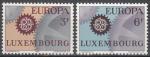 LUXEMBOURG - 1967 - Europa  - Yvert 700/701 - Neufs**