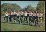 CPM non crite 51 FAUX-FRESNAY " Les Diables Rouges " Acrobates sur Monocycles