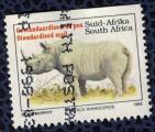 Afrique du Sud 1993 Animaux Sauvages Diceros Bicornis Rhinocros Noir SU